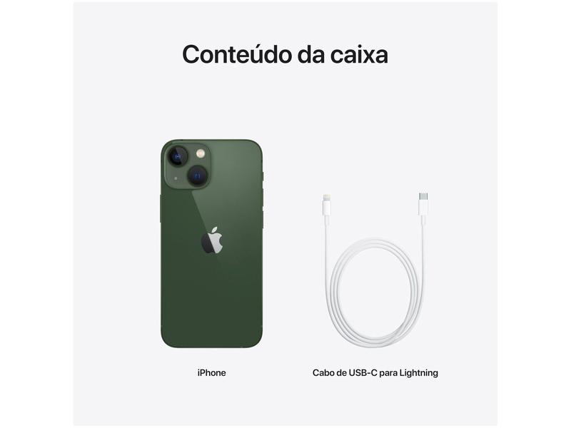 Apple iPhone 13 Mini 128GB Verde 5,4 - iPhone 13 Mini - Magazine Luiza